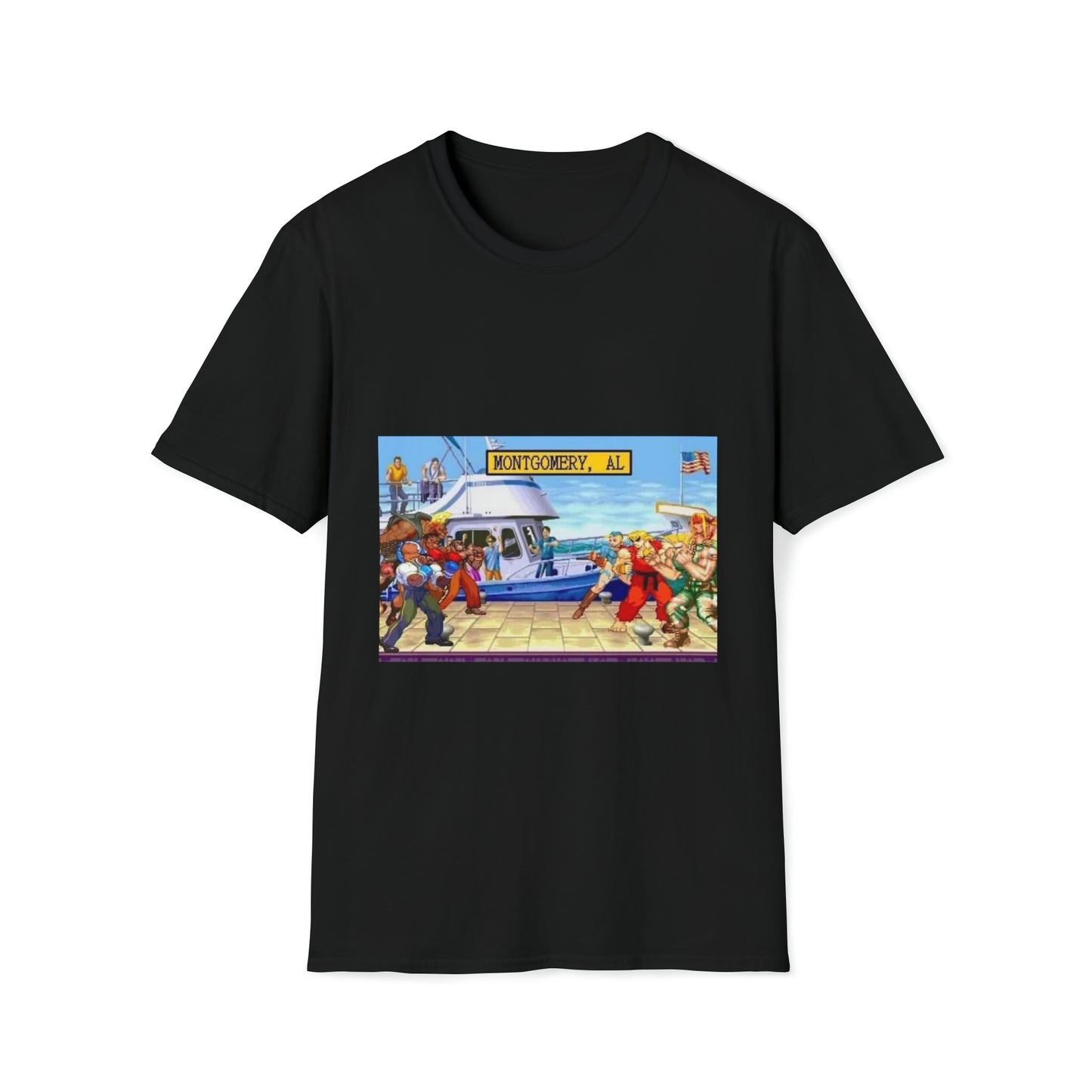 Street Fighter- Unisex Softstyle T-Shirt