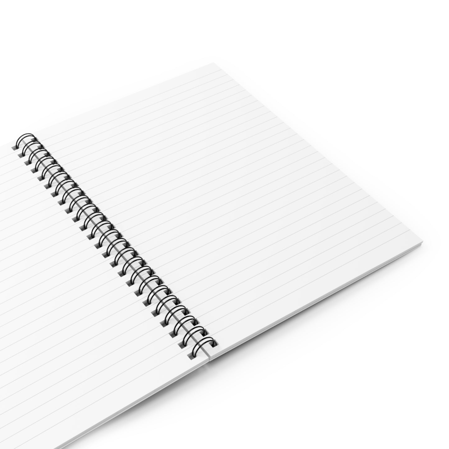 Spiral Notebook (Gold) - Ruled Line