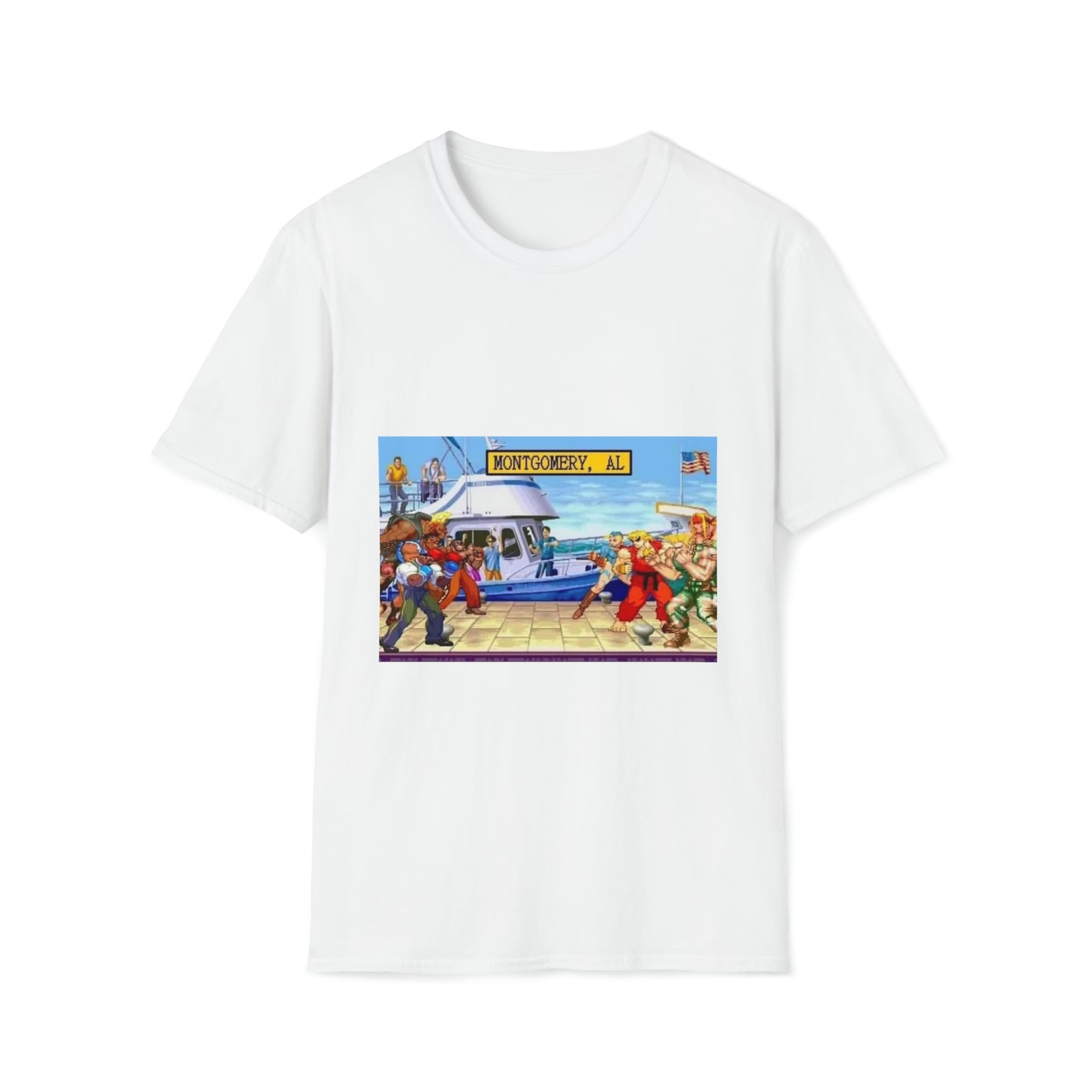 Street Fighter- Unisex Softstyle T-Shirt